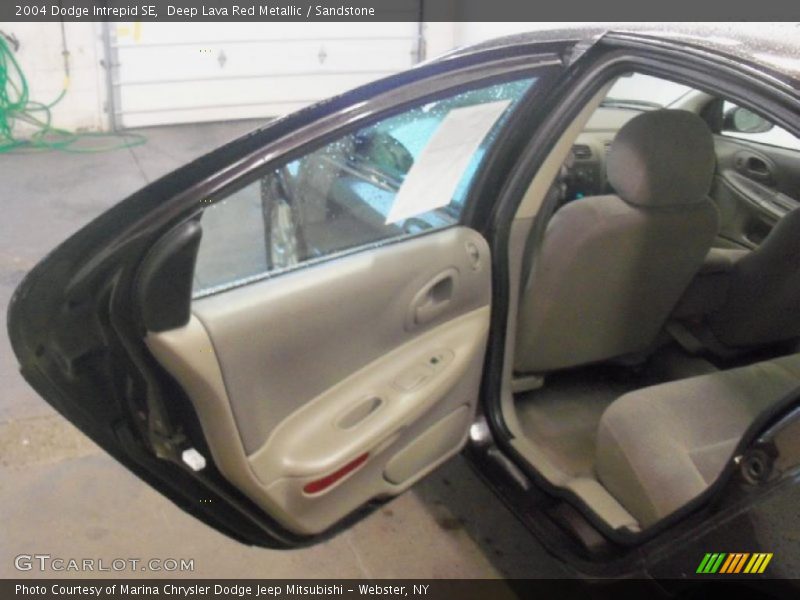 Deep Lava Red Metallic / Sandstone 2004 Dodge Intrepid SE