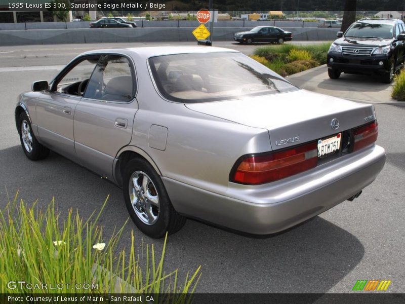 Sandstone Beige Metallic / Beige 1995 Lexus ES 300