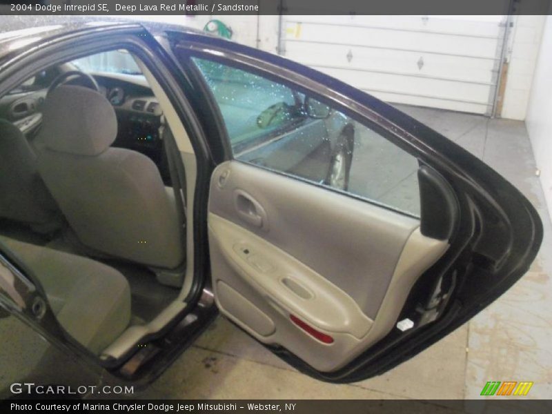 Deep Lava Red Metallic / Sandstone 2004 Dodge Intrepid SE