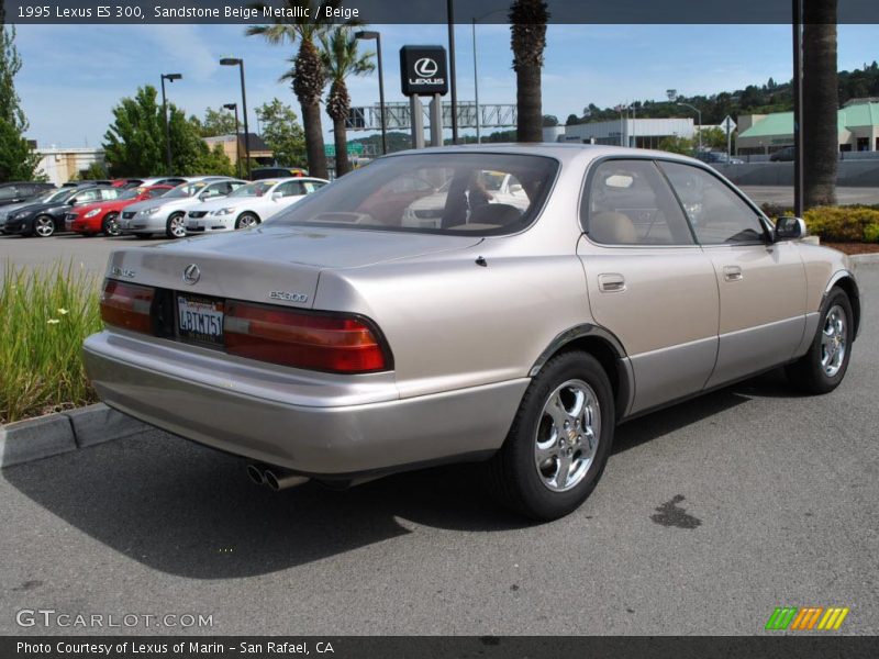 Sandstone Beige Metallic / Beige 1995 Lexus ES 300