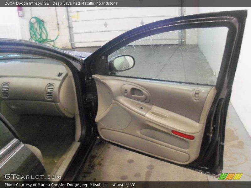 Deep Lava Red Metallic / Sandstone 2004 Dodge Intrepid SE