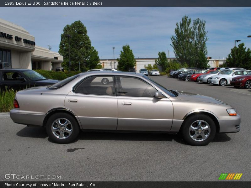 Sandstone Beige Metallic / Beige 1995 Lexus ES 300