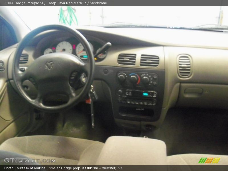 Deep Lava Red Metallic / Sandstone 2004 Dodge Intrepid SE