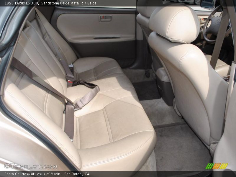 Sandstone Beige Metallic / Beige 1995 Lexus ES 300