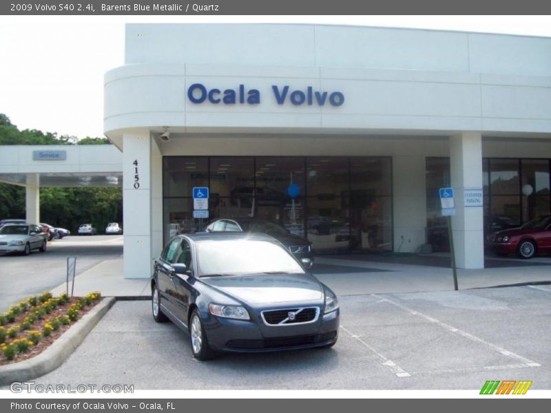 Barents Blue Metallic / Quartz 2009 Volvo S40 2.4i