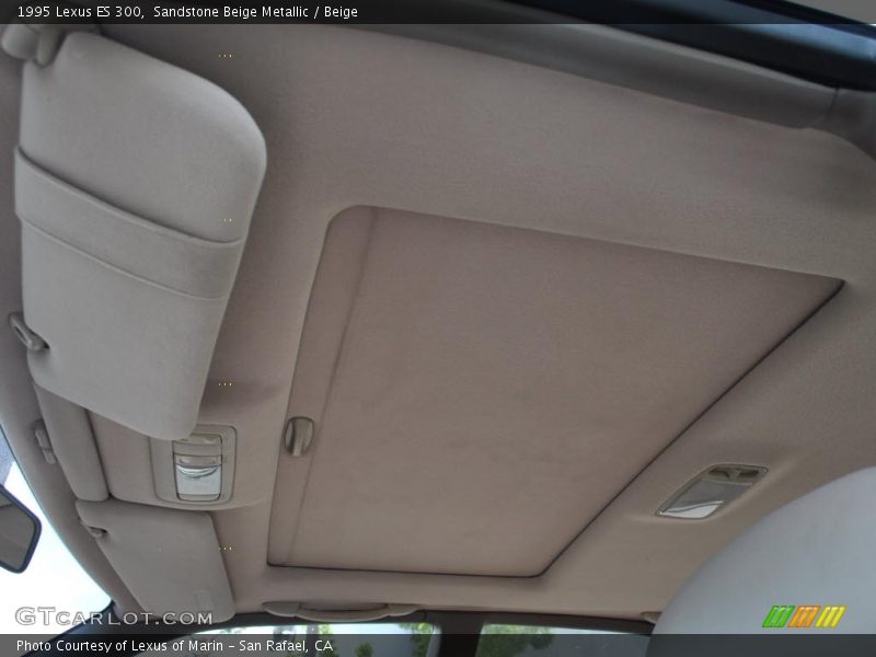 Sandstone Beige Metallic / Beige 1995 Lexus ES 300