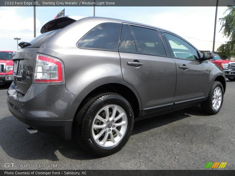 Sterling Grey Metallic / Medium Light Stone 2010 Ford Edge SEL