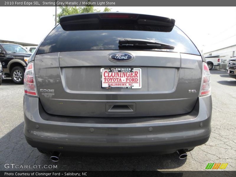 Sterling Grey Metallic / Medium Light Stone 2010 Ford Edge SEL