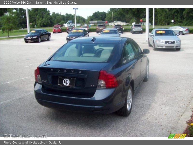 Barents Blue Metallic / Quartz 2009 Volvo S40 2.4i