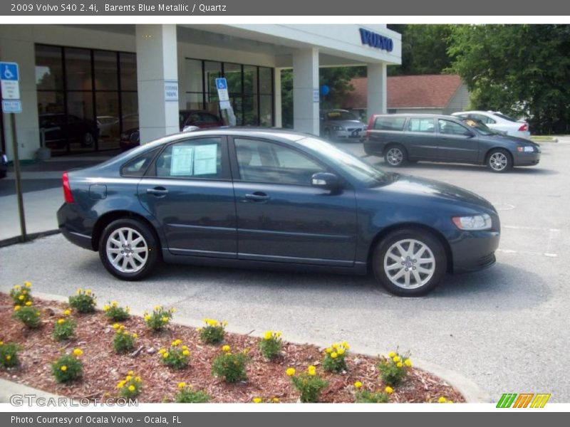 Barents Blue Metallic / Quartz 2009 Volvo S40 2.4i