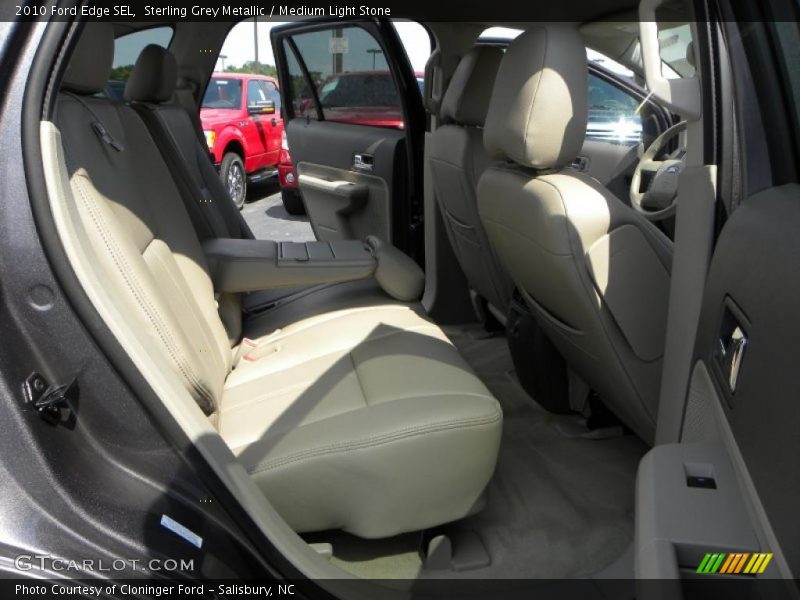 Sterling Grey Metallic / Medium Light Stone 2010 Ford Edge SEL