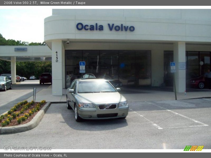 Willow Green Metallic / Taupe 2008 Volvo S60 2.5T