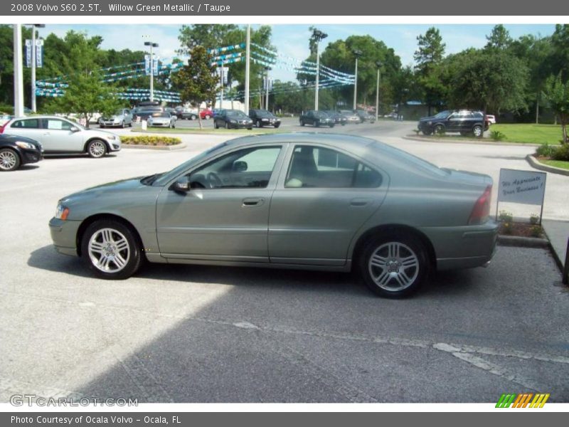 Willow Green Metallic / Taupe 2008 Volvo S60 2.5T