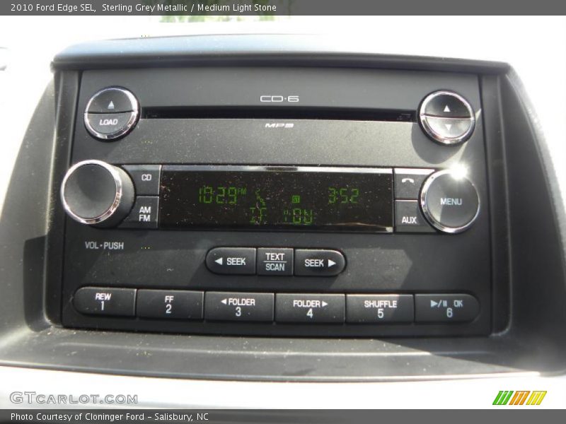 Sterling Grey Metallic / Medium Light Stone 2010 Ford Edge SEL