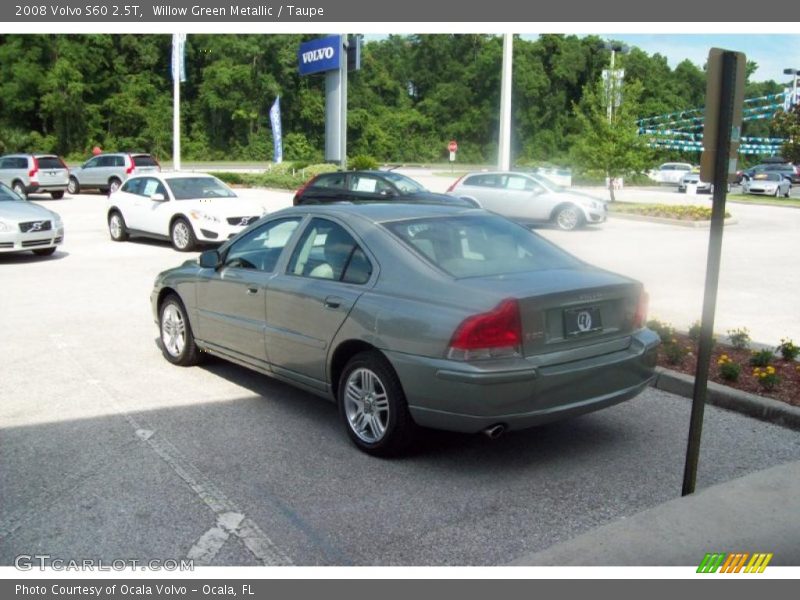 Willow Green Metallic / Taupe 2008 Volvo S60 2.5T