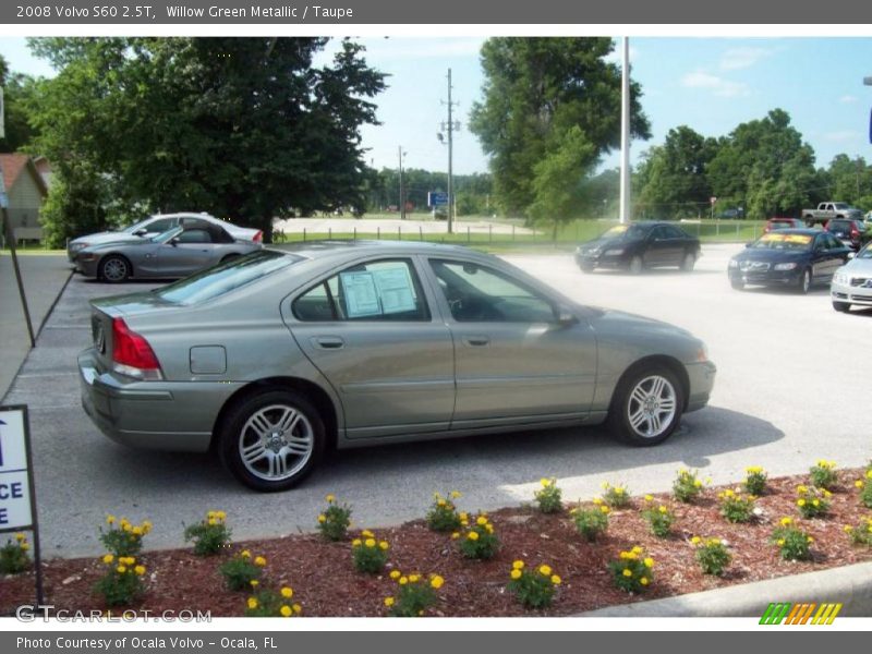 Willow Green Metallic / Taupe 2008 Volvo S60 2.5T