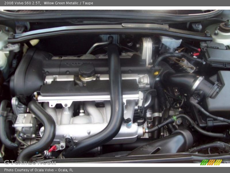 Willow Green Metallic / Taupe 2008 Volvo S60 2.5T