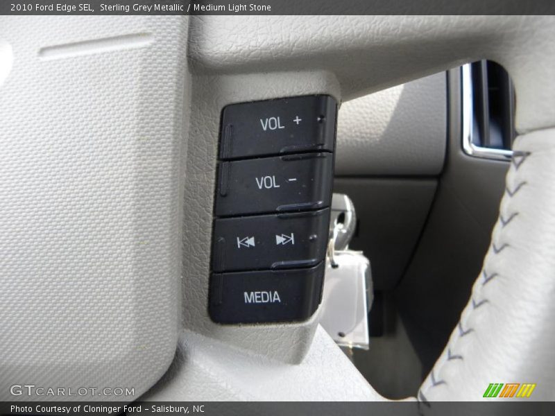 Sterling Grey Metallic / Medium Light Stone 2010 Ford Edge SEL