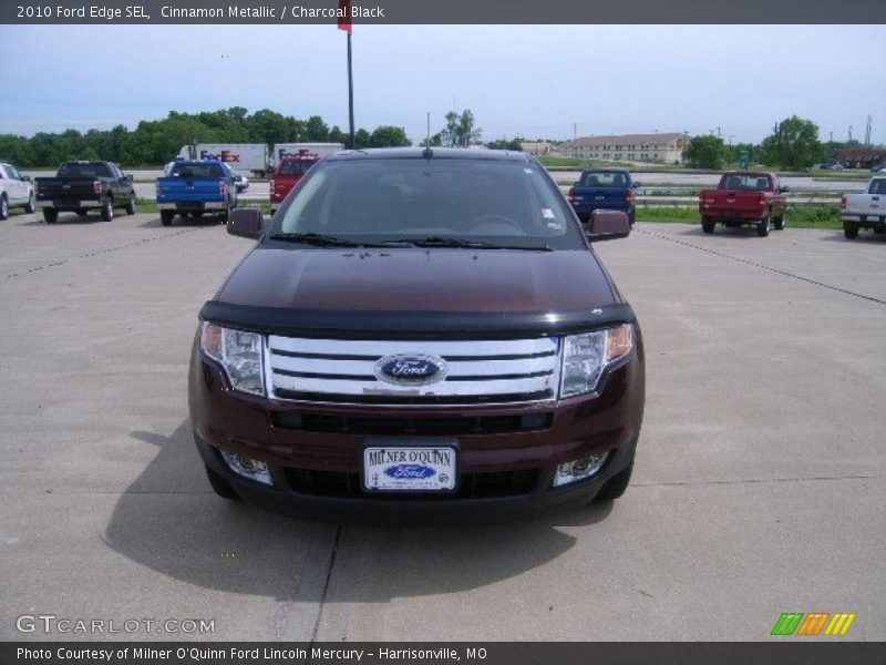 Cinnamon Metallic / Charcoal Black 2010 Ford Edge SEL