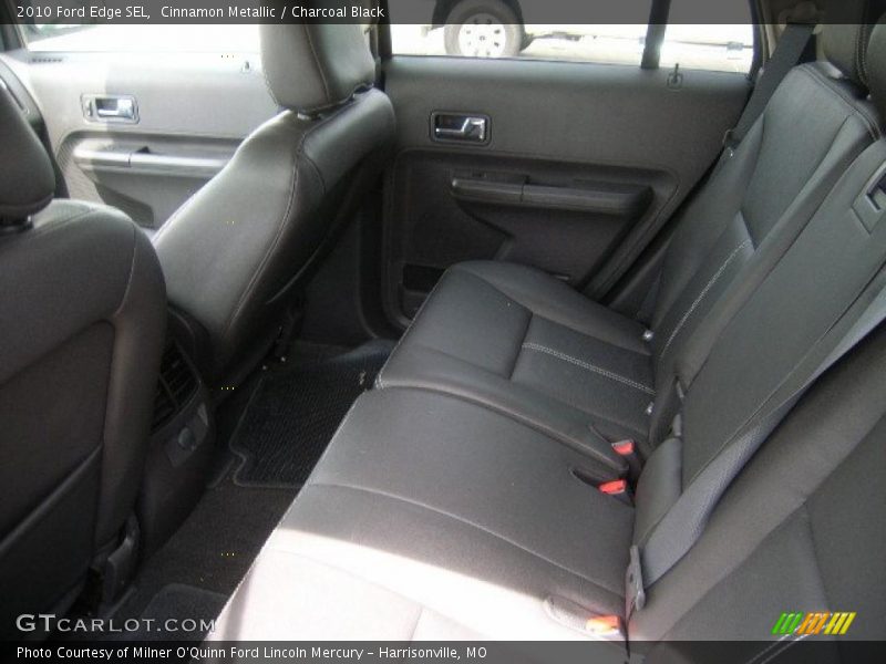 Cinnamon Metallic / Charcoal Black 2010 Ford Edge SEL