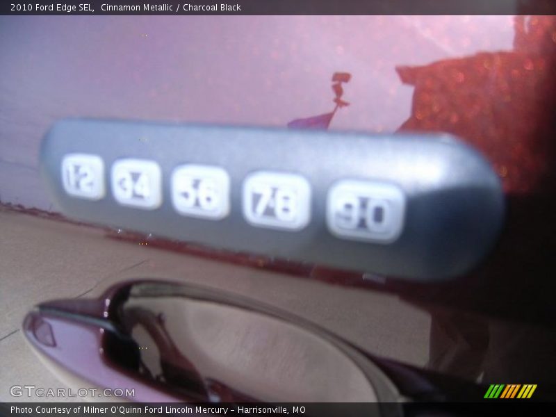 Cinnamon Metallic / Charcoal Black 2010 Ford Edge SEL
