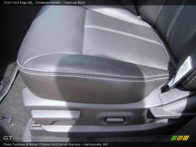 Cinnamon Metallic / Charcoal Black 2010 Ford Edge SEL