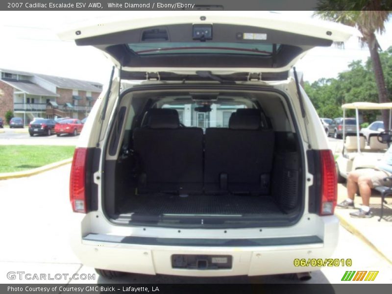 White Diamond / Ebony/Ebony 2007 Cadillac Escalade ESV AWD