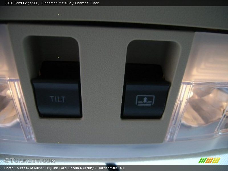 Cinnamon Metallic / Charcoal Black 2010 Ford Edge SEL