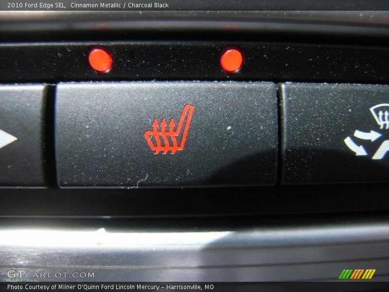 Cinnamon Metallic / Charcoal Black 2010 Ford Edge SEL