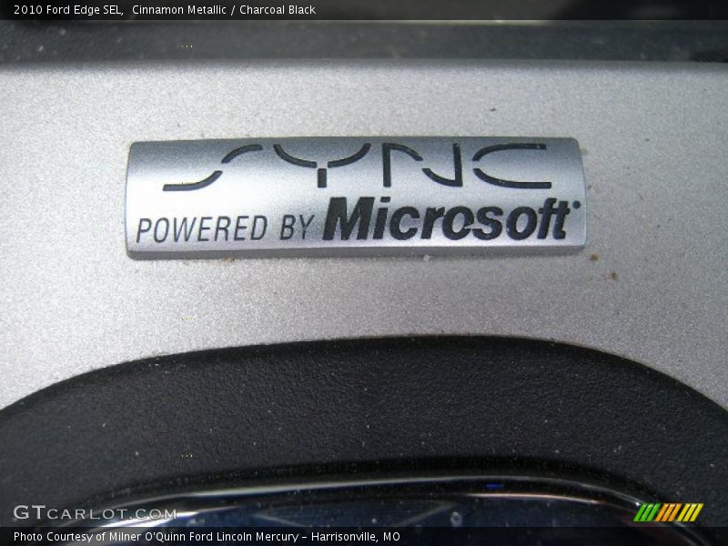 Cinnamon Metallic / Charcoal Black 2010 Ford Edge SEL