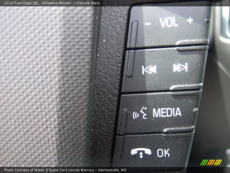 Cinnamon Metallic / Charcoal Black 2010 Ford Edge SEL