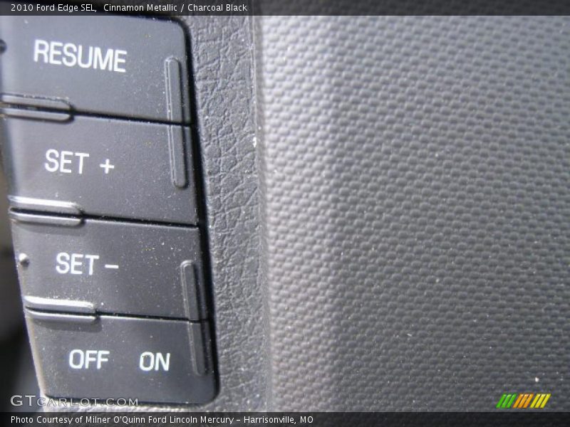 Cinnamon Metallic / Charcoal Black 2010 Ford Edge SEL