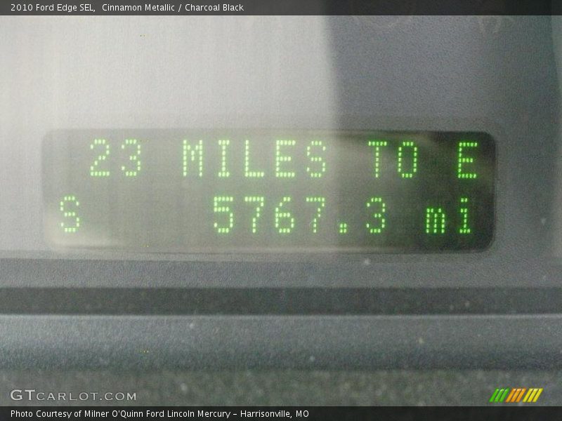 Cinnamon Metallic / Charcoal Black 2010 Ford Edge SEL
