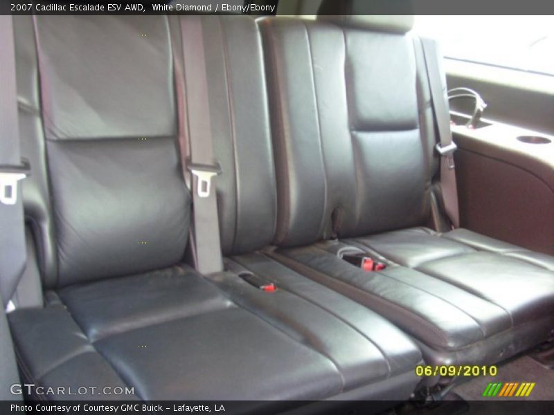 White Diamond / Ebony/Ebony 2007 Cadillac Escalade ESV AWD