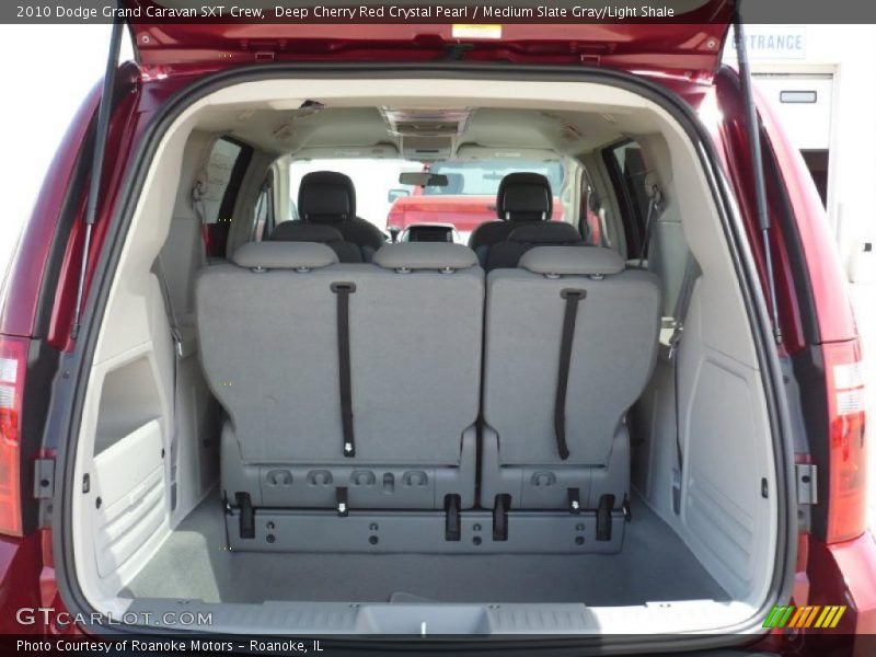 Deep Cherry Red Crystal Pearl / Medium Slate Gray/Light Shale 2010 Dodge Grand Caravan SXT Crew