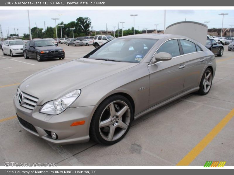 Pewter Metallic / Black 2007 Mercedes-Benz CLS 63 AMG