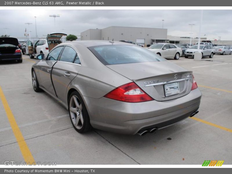 Pewter Metallic / Black 2007 Mercedes-Benz CLS 63 AMG