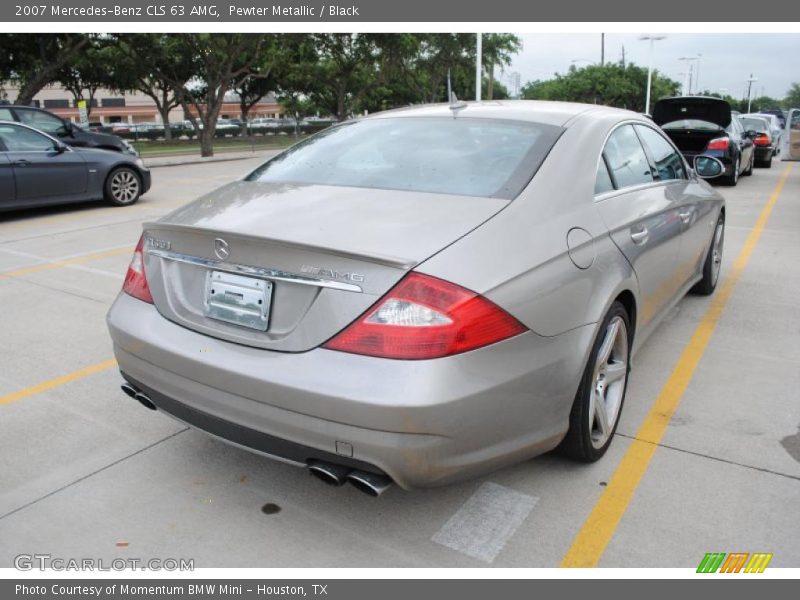 Pewter Metallic / Black 2007 Mercedes-Benz CLS 63 AMG