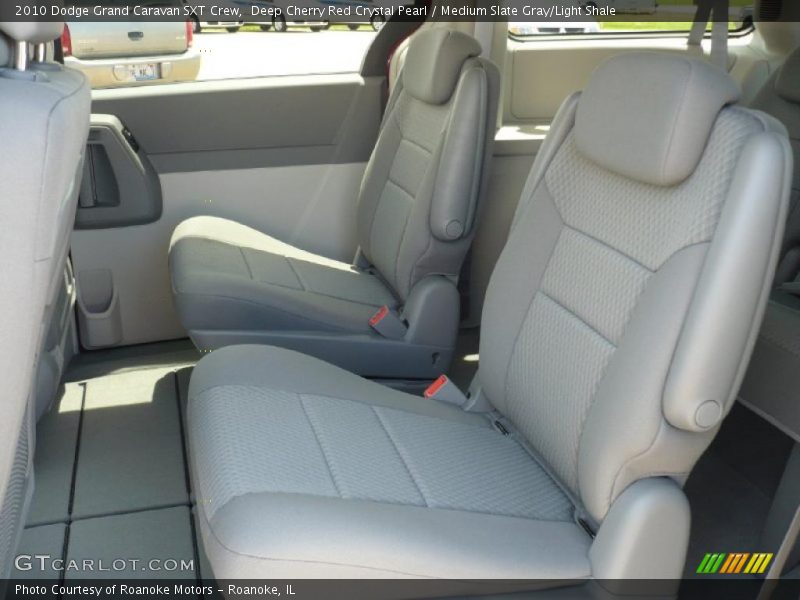 Deep Cherry Red Crystal Pearl / Medium Slate Gray/Light Shale 2010 Dodge Grand Caravan SXT Crew