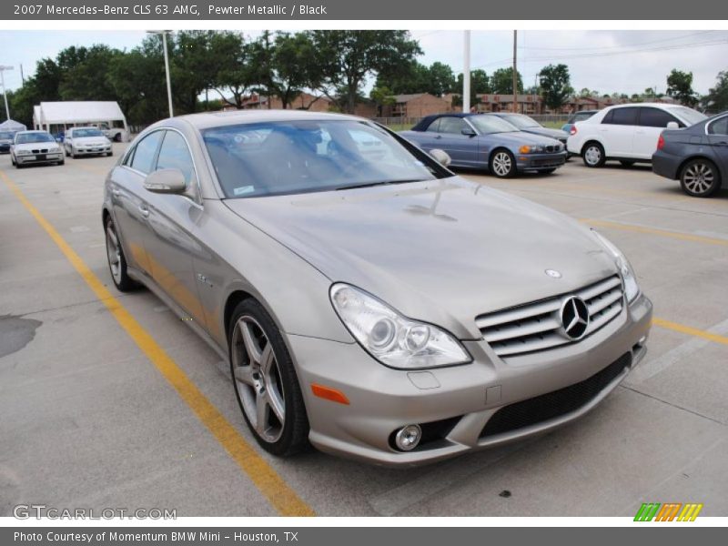 Pewter Metallic / Black 2007 Mercedes-Benz CLS 63 AMG