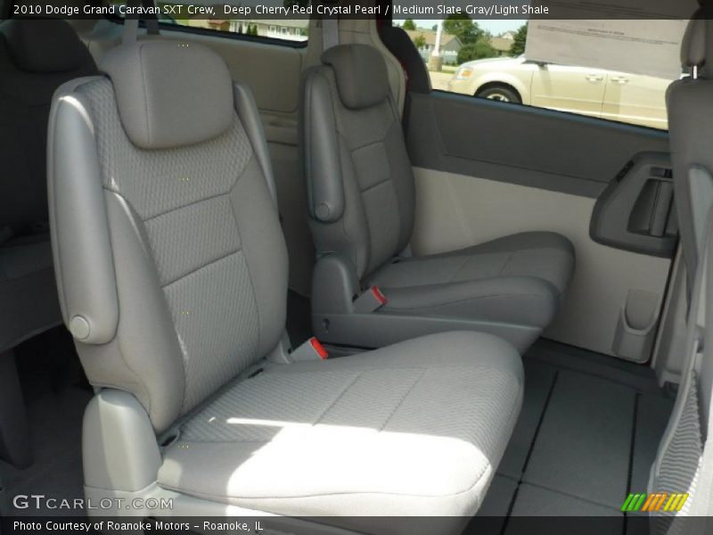 Deep Cherry Red Crystal Pearl / Medium Slate Gray/Light Shale 2010 Dodge Grand Caravan SXT Crew