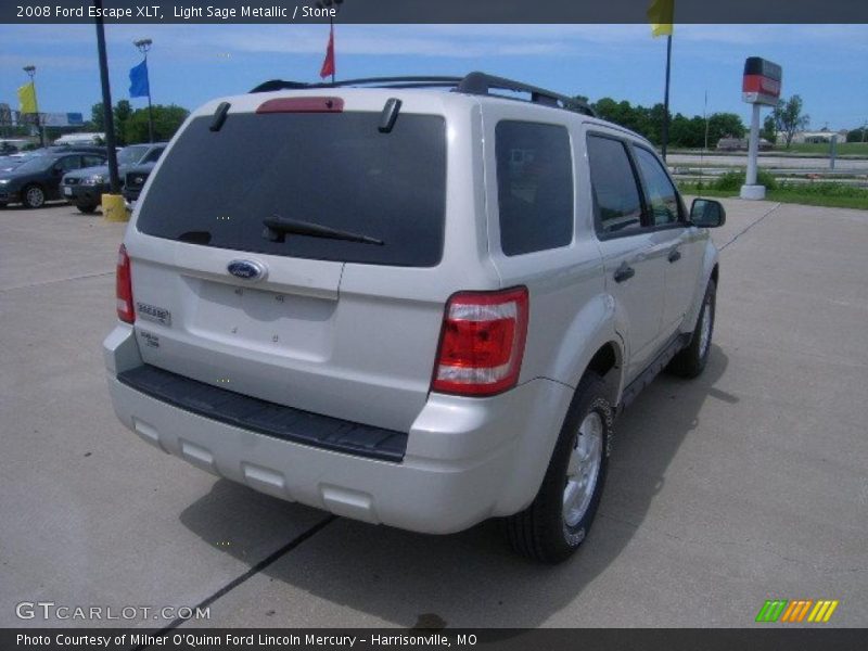 Light Sage Metallic / Stone 2008 Ford Escape XLT