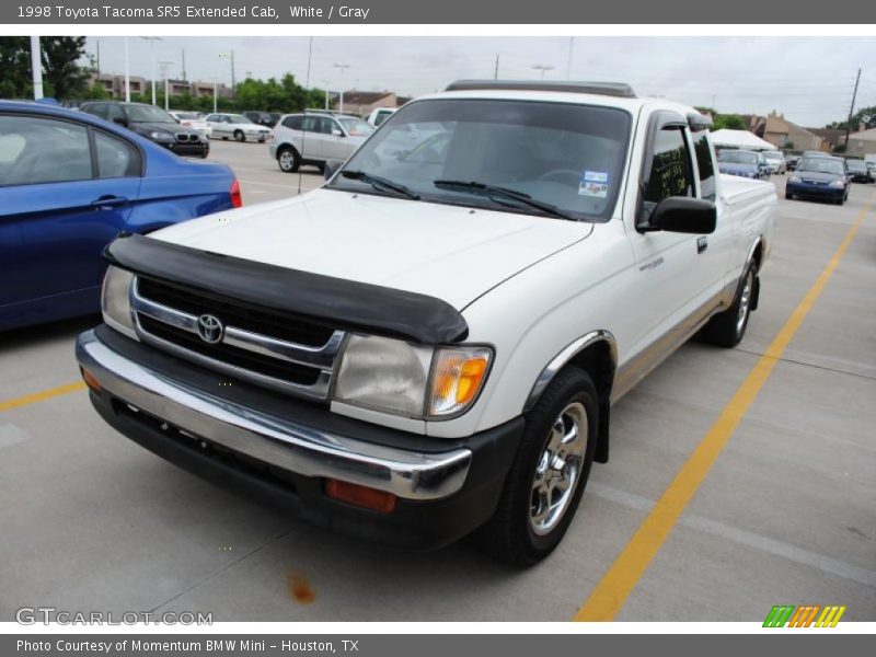 White / Gray 1998 Toyota Tacoma SR5 Extended Cab