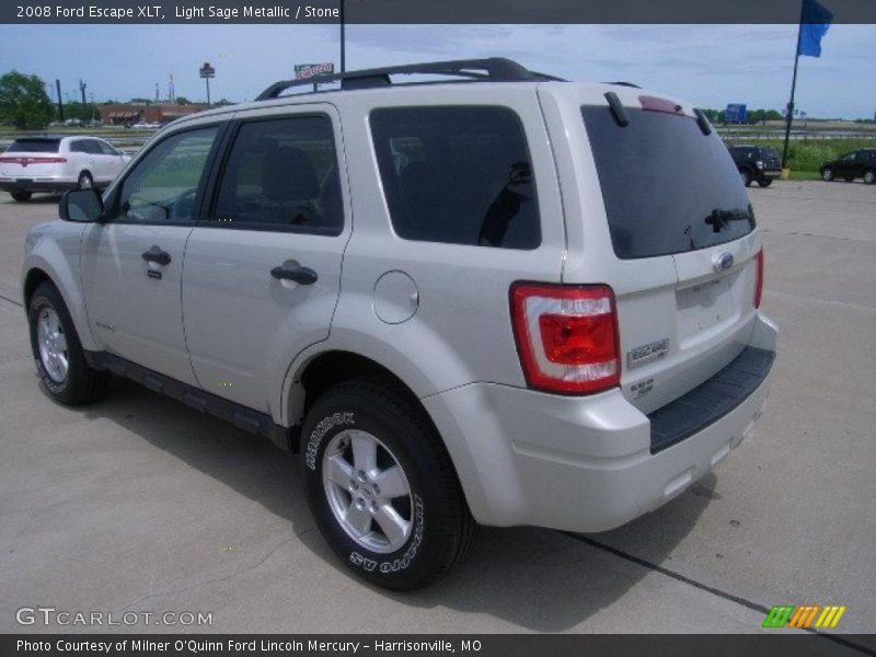 Light Sage Metallic / Stone 2008 Ford Escape XLT