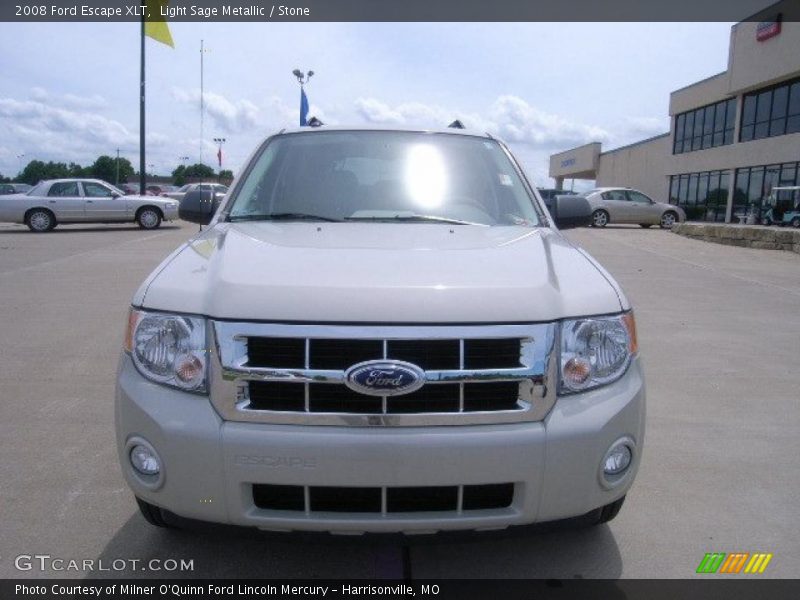 Light Sage Metallic / Stone 2008 Ford Escape XLT