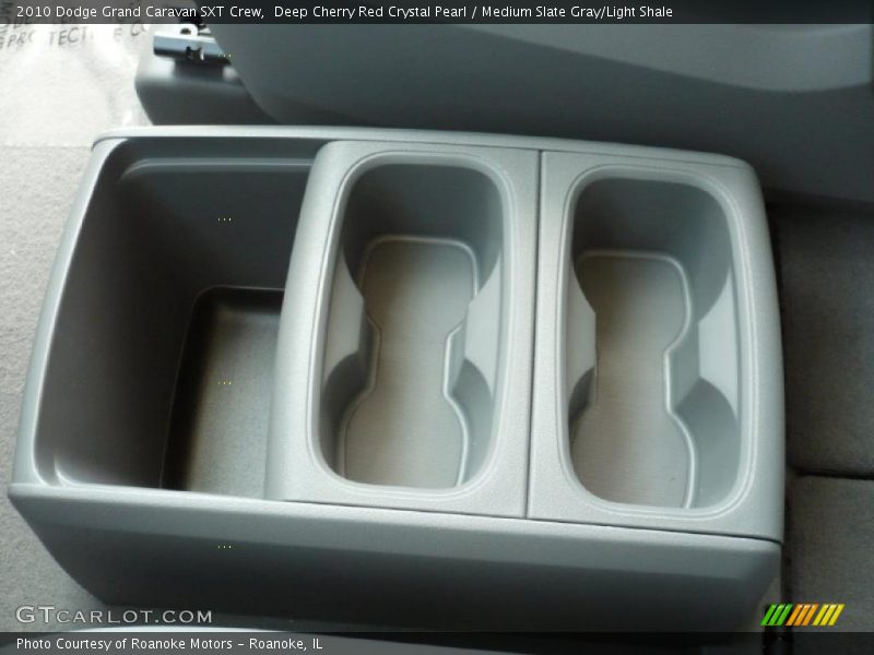 Deep Cherry Red Crystal Pearl / Medium Slate Gray/Light Shale 2010 Dodge Grand Caravan SXT Crew