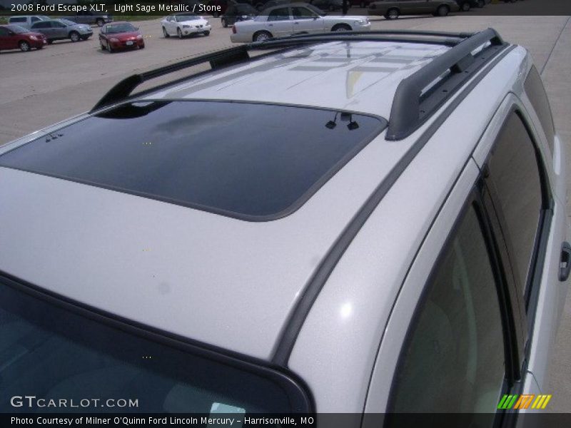 Light Sage Metallic / Stone 2008 Ford Escape XLT