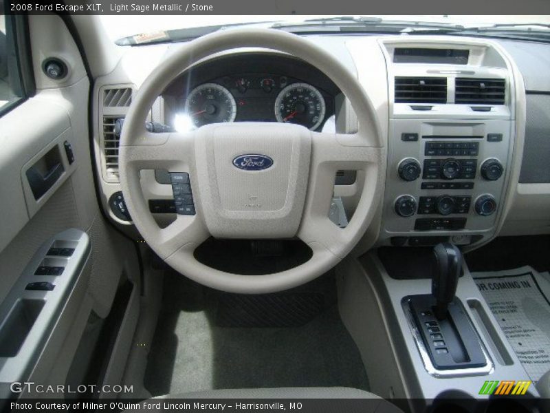 Light Sage Metallic / Stone 2008 Ford Escape XLT