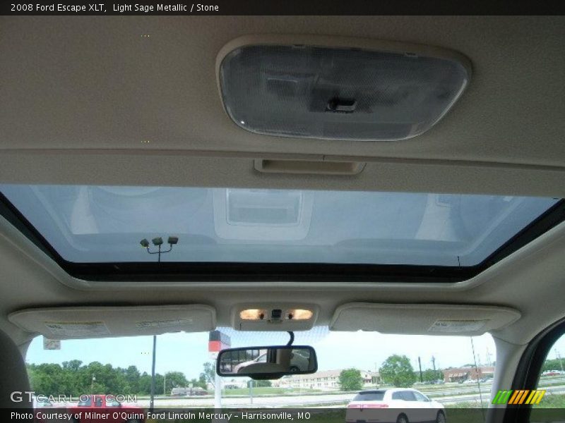 Light Sage Metallic / Stone 2008 Ford Escape XLT