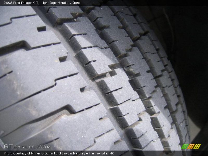 Light Sage Metallic / Stone 2008 Ford Escape XLT